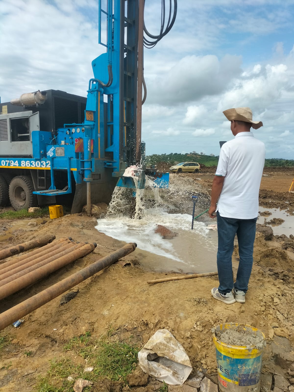 Borehole drilling