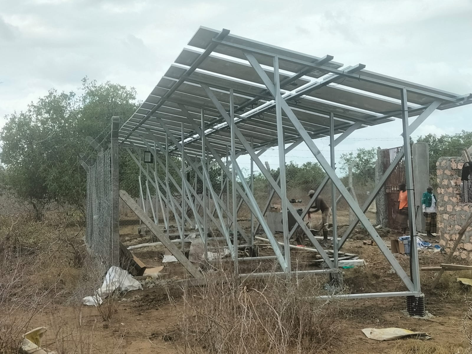 Rural Clinic Solar Installation