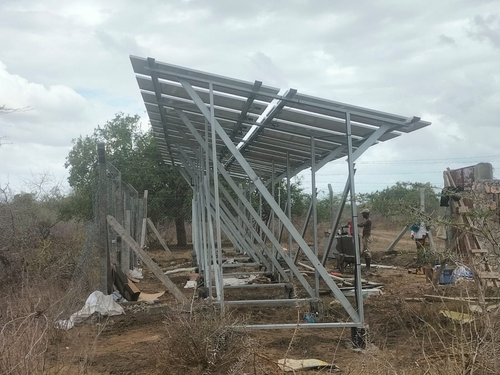Rural Clinic Solar Installation